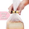 imageMr Pen Squeeze and Lock Bread Bag Clips 8 Pack Cool Autumn Colors Squeeze and Lock Bread Clips ReusableRainbow Vibe