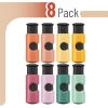 imageMr Pen Squeeze and Lock Bread Bag Clips 8 Pack Cool Autumn Colors Squeeze and Lock Bread Clips ReusableSpring Colors