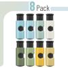 imageMr Pen Squeeze and Lock Bread Bag Clips 8 Pack Cool Autumn Colors Squeeze and Lock Bread Clips ReusableSunlit Desert