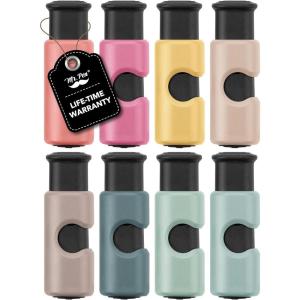 imageMr Pen Squeeze and Lock Bread Bag Clips 8 Pack Cool Autumn Colors Squeeze and Lock Bread Clips ReusableBoho Colors