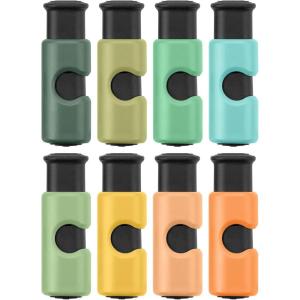 imageMr Pen Squeeze and Lock Bread Bag Clips 8 Pack Cool Autumn Colors Squeeze and Lock Bread Clips ReusableCool Autumn