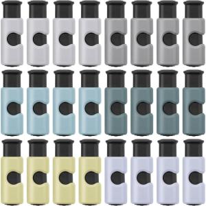 imageMr Pen Squeeze and Lock Bread Bag Clips 8 Pack Cool Autumn Colors Squeeze and Lock Bread Clips ReusableCool Tones