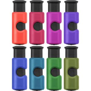 imageMr Pen Squeeze and Lock Bread Bag Clips 8 Pack Cool Autumn Colors Squeeze and Lock Bread Clips ReusableJewel Tones