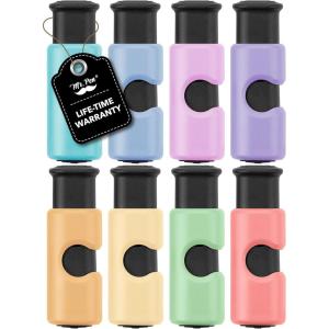 imageMr Pen Squeeze and Lock Bread Bag Clips 8 Pack Cool Autumn Colors Squeeze and Lock Bread Clips ReusablePastel Colors
