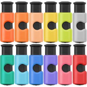 imageMr Pen Squeeze and Lock Bread Bag Clips 8 Pack Cool Autumn Colors Squeeze and Lock Bread Clips ReusableRainbow Vibe