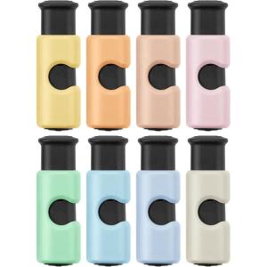 imageMr Pen Squeeze and Lock Bread Bag Clips 8 Pack Cool Autumn Colors Squeeze and Lock Bread Clips ReusableSoft Pastel