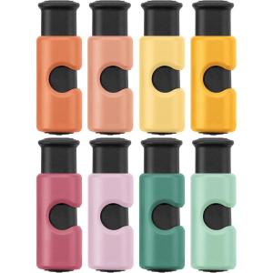 imageMr Pen Squeeze and Lock Bread Bag Clips 8 Pack Cool Autumn Colors Squeeze and Lock Bread Clips ReusableSpring Colors