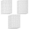 imageMr Pen Blank Puzzle 10 Pack 48Piece Rectangle ampamp 75Piece Heart Shaped All White Puzzle Blank Puzzles to Draw onWhite