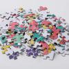 imageMr Pen Blank Puzzle 10 Pack 48Piece Rectangle ampamp 75Piece Heart Shaped All White Puzzle Blank Puzzles to Draw onWhite