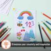 imageMr Pen Blank Puzzle 10 Pack 48Piece Rectangle ampamp 75Piece Heart Shaped All White Puzzle Blank Puzzles to Draw onWhite