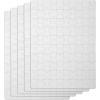 imageMr Pen Blank Puzzle 10 Pack 48Piece Rectangle ampamp 75Piece Heart Shaped All White Puzzle Blank Puzzles to Draw onWhite