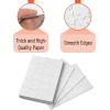 imageMr Pen Blank Puzzle 10 Pack 48Piece Rectangle ampamp 75Piece Heart Shaped All White Puzzle Blank Puzzles to Draw onWhite