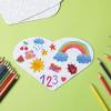 imageMr Pen Blank Puzzle 10 Pack 48Piece Rectangle ampamp 75Piece Heart Shaped All White Puzzle Blank Puzzles to Draw onWhite Heart