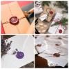 imageSealing Wax 12 Pcs Assorted Colors Wax Sticks Sealing Wax Seal Sticks Wax Sticks for Stamp Seals Seal Wax Stamp Wax Envelope Sealer Wax