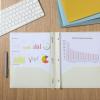 imageMr Pen Plastic Folders with Pockets and Prongs 5 Pack Letter Size Earthlight Colors Flexible Plastic Folders with Prongs ampamp Card Slot