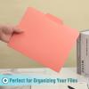 imageMr Pen Poly File Folders with Tabs 13 Cut Tab 18 Pack Letter Size 6 Different JewelTone Colors Plastic File Folders Letter Size
