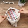 imageMr Pen 2Pack Boho Theme Bible Pencil Pouch Floral Pencil Bag Pen Case Pen Pouch Pencil Pouches Pencil Bags School Pencil Case