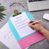 imageMr Pen Acrylic Clipboard 127quot x 9quot BluePink Acrylic Clipboards Art Clipboard Drawing Board Clips Pink Clipboard Cute Clipboard Lap Board Cute Clipboards for Women