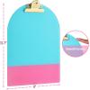 imageMr Pen Acrylic Clipboard 127quot x 9quot BluePink Acrylic Clipboards Art Clipboard Drawing Board Clips Pink Clipboard Cute Clipboard Lap Board Cute Clipboards for Women