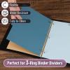 imageMr Pen Binder Dividers 6 Tab Dividers Pack of 2 Sets 12 Dividers Total Dividers Plastic Dividers for 3 Ring Binder Binder Dividers with Tabs Binder Tabs 3 Ring Binder DividersPurple