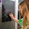 imageMr Pen Magnetic Black Dry Erase Board for Fridge 116quot X 15 quot White Board for Fridge Whiteboard Magnetic Whiteboard for Fridge Whiteboard Magnetic Chalkboard