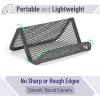 imageMr Pen Metal Mesh Business Card Holders 3 Pack Grey Business Card Holder for Desk Metal Business Card Holder Display Business Card Stand Desk Business Card Holder Desk Card HolderGrey