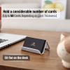imageMr Pen Metal Mesh Business Card Holders 3 Pack Grey Business Card Holder for Desk Metal Business Card Holder Display Business Card Stand Desk Business Card Holder Desk Card HolderWhite
