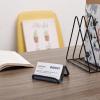 imageMr Pen Metal Mesh Business Card Holders 3 Pack Grey Business Card Holder for Desk Metal Business Card Holder Display Business Card Stand Desk Business Card Holder Desk Card HolderGrey
