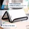 imageMr Pen Metal Mesh Business Card Holders 3 Pack Grey Business Card Holder for Desk Metal Business Card Holder Display Business Card Stand Desk Business Card Holder Desk Card HolderBlack