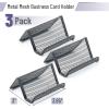 imageMr Pen Metal Mesh Business Card Holders 3 Pack Grey Business Card Holder for Desk Metal Business Card Holder Display Business Card Stand Desk Business Card Holder Desk Card HolderGrey