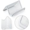 imageMr Pen Metal Mesh Business Card Holders 3 Pack Grey Business Card Holder for Desk Metal Business Card Holder Display Business Card Stand Desk Business Card Holder Desk Card HolderWhite