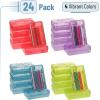 imageMr Pen Pencil Box 2 Pack Green ampamp Orange Plastic Pencil Box Case Pencil Case Crayon Box Pencil Case for Kids Clear Pencil Case Plastic Pencil Case Hard Pencil Case School Supply Boxcolorful