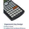 imageMr Pen Scientific Calculator  Solar Powered 2 Line Display Fraction ampamp Statistics Calculations for School College ampamp High School Use1 Pack