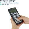 imageMr Pen Scientific Calculator  Solar Powered 2 Line Display Fraction ampamp Statistics Calculations for School College ampamp High School Use1 Pack