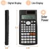 imageMr Pen Scientific Calculator  Solar Powered 2 Line Display Fraction ampamp Statistics Calculations for School College ampamp High School Use24 Pack