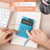 imageMr Pen Standard Function Calculator 12 Digits Small Calculator Light Blue Solar Calculator Pocket Calculator Simple Calculator Basic Office Calculators Solar Handheld CalculatorBlue