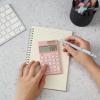 imageMr Pen Standard Function Calculator 12 Digits Small Calculator Light Blue Solar Calculator Pocket Calculator Simple Calculator Basic Office Calculators Solar Handheld CalculatorLight Pink