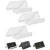 imageMr Pen Metal Mesh Business Card Holders 3 Pack Grey Business Card Holder for Desk Metal Business Card Holder Display Business Card Stand Desk Business Card Holder Desk Card HolderWhite