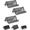 imageMr Pen Metal Mesh Business Card Holders 3 Pack Grey Business Card Holder for Desk Metal Business Card Holder Display Business Card Stand Desk Business Card Holder Desk Card HolderGrey