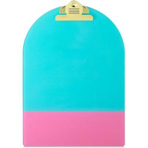 imageMr Pen Acrylic Clipboard 127quot x 9quot BluePink Acrylic Clipboards Art Clipboard Drawing Board Clips Pink Clipboard Cute Clipboard Lap Board Cute Clipboards for Women