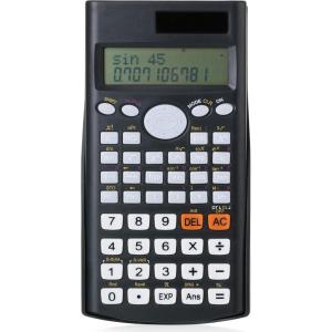 imageMr Pen Scientific Calculator  Solar Powered 2 Line Display Fraction ampamp Statistics Calculations for School College ampamp High School Use1 Pack