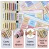 imageMr Pen Bible Tabs 75 pcs Rainbow Fade Laminated Bible Tabs for Women and Men