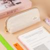 imageMr Pen Fabric Pencil Case Pouch Blue Triangular Shape Pencil PouchCream