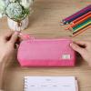 imageMr Pen Fabric Pencil Case Pouch Blue Triangular Shape Pencil PouchPink
