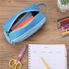 imageMr Pen Large Capacity Pencil Bag Blue Pencil Pouch School ampamp College Pencil CaseBlue
