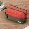 imageMr Pen Large Capacity Pencil Bag Blue Pencil Pouch School ampamp College Pencil CaseOlive Green  Orange