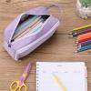 imageMr Pen Large Capacity Pencil Bag Blue Pencil Pouch School ampamp College Pencil CasePurple