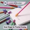 imageMr Pen Pencil Top Erasers 120 Pack 6 Different Twilight Pulse Colors LatexFree ampamp No Smudge Pencil Eraser Tops