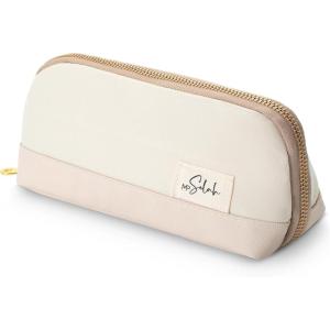 imageMr Pen Fabric Pencil Case Pouch Blue Triangular Shape Pencil PouchCream