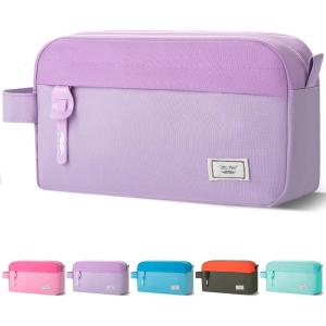 imageMr Pen Large Capacity Pencil Bag Blue Pencil Pouch School ampamp College Pencil CasePurple